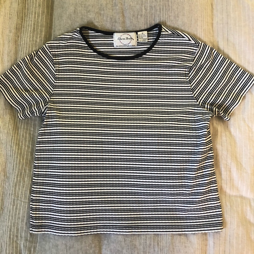 Black & White Boxy T-shirt